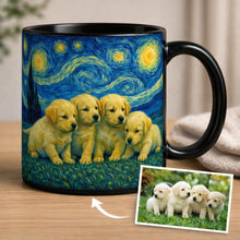 Load image into Gallery viewer, Personalized Starry Night Artwork Labrador Coffee Mug-Mug-Labrador,Dog Dad Gifts,Dog Memorial Gifts,Dog Mom Gifts,Mugs,Personalize Artwork-10