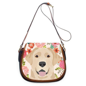 Labrador in Bloom Messenger Bag - Series 1-Accessories-Accessories, Bags, Labrador-Labrador-16