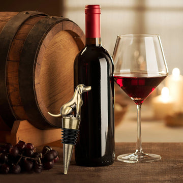 Labrador Love Wine Bottle Stoppers With Gift Packing 360x