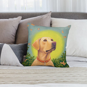 Labrador Luminescence Plush Pillow Case-Cushion Cover-Dog Dad Gifts, Dog Mom Gifts, Home Decor, Labrador, Pillows-2