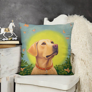 Labrador Luminescence Plush Pillow Case-Cushion Cover-Dog Dad Gifts, Dog Mom Gifts, Home Decor, Labrador, Pillows-3