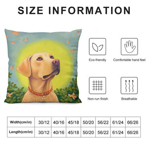 Labrador Luminescence Plush Pillow Case-Cushion Cover-Dog Dad Gifts, Dog Mom Gifts, Home Decor, Labrador, Pillows-6