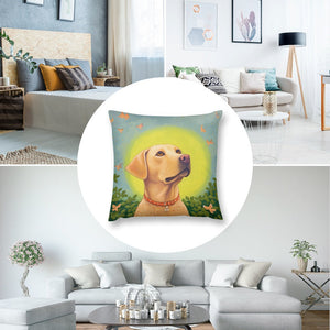 Labrador Luminescence Plush Pillow Case-Cushion Cover-Dog Dad Gifts, Dog Mom Gifts, Home Decor, Labrador, Pillows-8