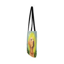 Load image into Gallery viewer, Labrador Luminescence Special Lightweight Shopping Tote Bag-Accessories-Accessories, Bags, Dog Dad Gifts, Dog Mom Gifts, Labrador-White-ONESIZE-2