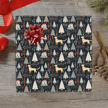 Load image into Gallery viewer, Labrador Retriever Holiday Village Christmas Gift Wrapping Paper - 2 Rolls-Christmas Ornament-Christmas,Labrador,Wrapping Paper-4