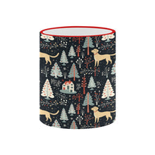 Load image into Gallery viewer, Labrador Retriever Holiday Village Christmas Mug-5