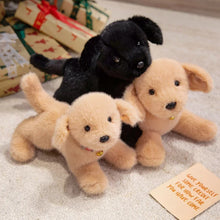 Load image into Gallery viewer, Labrador Retriever Plush Toys - Adorable Yellow and Black Labrador Puppies-2