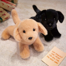 Load image into Gallery viewer, Labrador Retriever Plush Toys - Adorable Yellow and Black Labrador Puppies-3