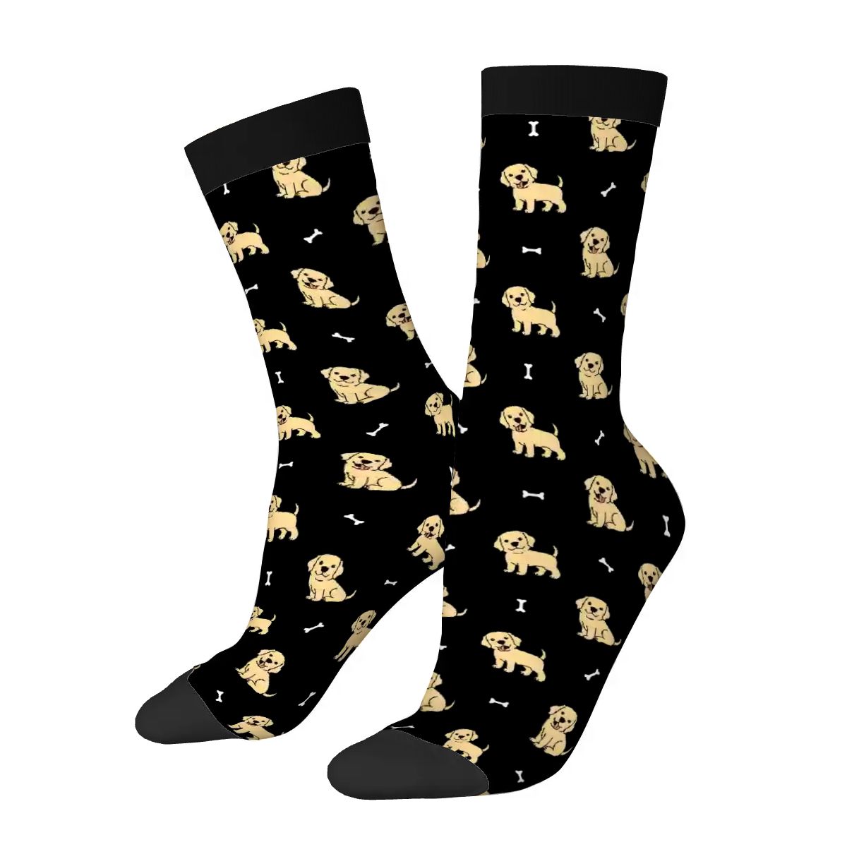 Labrador Socks - Happy Yellow Labrador Love