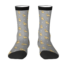 Load image into Gallery viewer, Labrador Socks - Happy Yellow Labrador Love-Accessories-Accessories,Dog Dad Gifts,Labrador,Socks-5