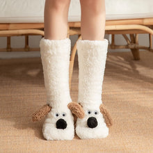 Load image into Gallery viewer, Labrador Socks - Yellow, Chocolate and Black - Labrador Face Slipper Socks-3-One Size-1