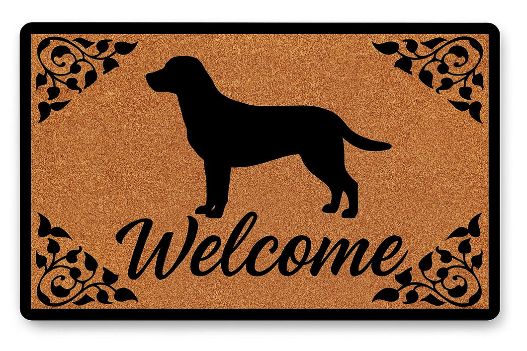 Warm Labrador Welcome Door Mat-Home Decor-Doormat,Home Decor,Labrador-1