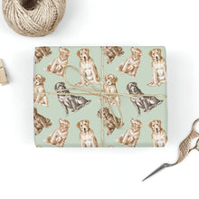 Load image into Gallery viewer, Labrador Wrapping Paper - Watercolor Delight Labradors - 3 Rolls Bundle-Christmas Ornament-Black Labrador,Chocolate Labrador,Christmas,Labrador,Wrapping Paper-11