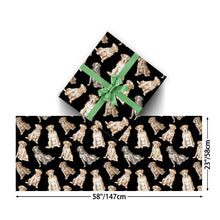 Load image into Gallery viewer, Labrador Wrapping Paper - Watercolor Delight Labradors - 3 Rolls Bundle-Christmas Ornament-Black Labrador,Chocolate Labrador,Christmas,Labrador,Wrapping Paper-14