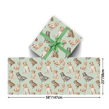 Load image into Gallery viewer, Labrador Wrapping Paper - Watercolor Delight Labradors - 3 Rolls Bundle-Christmas Ornament-Black Labrador,Chocolate Labrador,Christmas,Labrador,Wrapping Paper-9