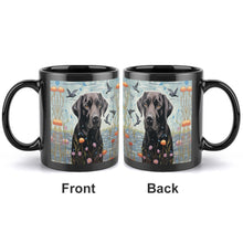 Load image into Gallery viewer, Lakeside Reverie Black Labrador Coffee Mug-2
