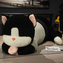 Load image into Gallery viewer, Large Pink Cat Stuffed Animal - I Love You Sweater-22