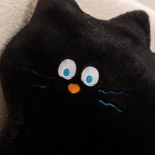 Load image into Gallery viewer, Large Black Cat Pillows - Soft Plush - 3 Pieces Set-16