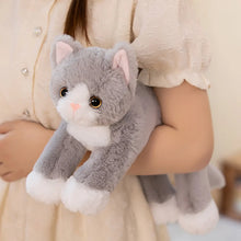 Load image into Gallery viewer, Large Black Cat Stuffed Toy - Pink Paw Pads Kitty-5