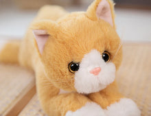 Load image into Gallery viewer, Large Black Cat Stuffed Toy - Pink Paw Pads Kitty-17