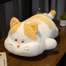 Load image into Gallery viewer, Large Orange Tabby Cat Plush Toy and Body Pillow - Chunky Fat Belly Flop Cat (Medium to Giant size)-7