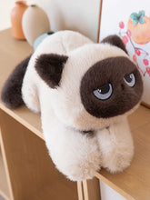 Load image into Gallery viewer, Large Siamese Cat Stuffed Animal Plush Toys - Nap Time Eyes-Cats-Stuffed Animal-3
