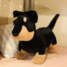 Load image into Gallery viewer, Large Standing Dachshund Stuffed Animal Plush Toys-Stuffed Animals-Dachshund,Dog Memorial Gifts,Stuffed Animal-Black and Tan-Giant-8