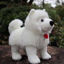 Load image into Gallery viewer, Large Standing Samoyed Stuffed Animal Plush Toy-Stuffed Animals-Home Decor, Samoyed, Stuffed Animal-7