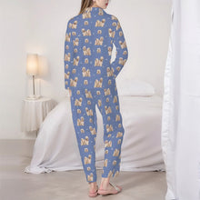 Load image into Gallery viewer, Lhasa Apso Pajamas for Women - XL Available - Yes I Love Cream Lhasa Apsos-Pajamas-Apparel,Boxer,Dog Mom Gifts,Pajamas-4