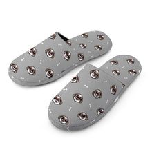 Load image into Gallery viewer, Lhasa Apso Slippers for Women - Lhasa Apso with Shades - Flannel-Slippers-23