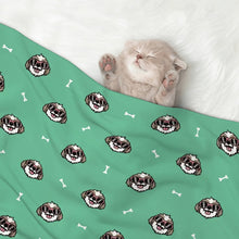 Load image into Gallery viewer, Lhasa Apso with Shades Blanket for Dog-Pet Furniture-16