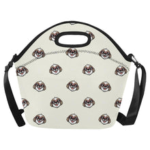 Load image into Gallery viewer, Lhasa Apso with Shades Neoprene Lunch Bag-Ivory-ONESIZE-1