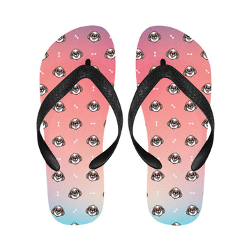 Lhasa Apso With Shades Unisex Slippers 9 Colors 360x