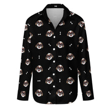 Load image into Gallery viewer, Lhasa Apso with Shades Women's Shirt-S-Black9-27