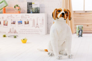 image of an adorable beagle stuffed animal plush toy