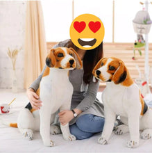 Load image into Gallery viewer, Lifelike Beagle Stuffed Animal Plush Toy-Soft Toy-Beagle, Dogs, Home Decor, Stuffed Animal-6
