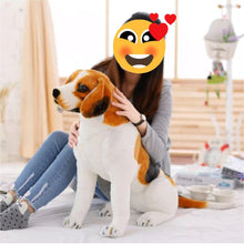 Load image into Gallery viewer, Lifelike Beagle Stuffed Animal Plush Toy-Soft Toy-Beagle, Dogs, Home Decor, Stuffed Animal-8