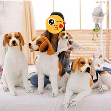 Load image into Gallery viewer, Lifelike Beagle Stuffed Animal Plush Toy-Soft Toy-Beagle, Dogs, Home Decor, Stuffed Animal-9