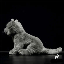 Load image into Gallery viewer, Lifelike Blue British Shorthair Cat Soft Plush Toy-2