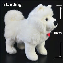 Load image into Gallery viewer, Lifelike Samoyed Dog Stuffed Animal Plush Toy-standing-CHINA-5