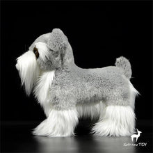 Load image into Gallery viewer, Lifelike Schnauzer Stuffed Animal Plush Toy-2