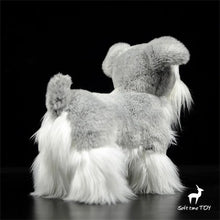 Load image into Gallery viewer, Lifelike Schnauzer Stuffed Animal Plush Toy-3