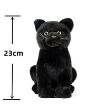 Load image into Gallery viewer, Lifelike Sitting Black Cat Soft Plush Toy-Black with opp bag-CHINA-14