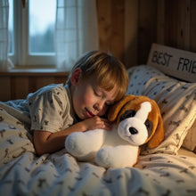 Load image into Gallery viewer, Lifelike St. Bernard Plush Toy - Puppy Eyes Peek-4