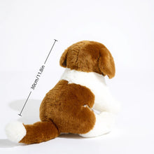 Load image into Gallery viewer, Lifelike St. Bernard Plush Toy - Puppy Eyes Peek-6