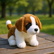 Load image into Gallery viewer, Lifelike St. Bernard Plush Toy - Puppy Eyes Peek-Saint Bernard-1