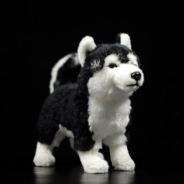 Siberian husky stuffed deals animal