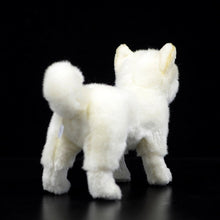 Load image into Gallery viewer, Lifelike Standing White Shiba Inu Soft Plush Toy-Home Decor-Dogs, Home Decor, Shiba Inu, Soft Toy, Stuffed Animal-5