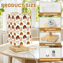 Load image into Gallery viewer, Live Love Woof Dachshunds Desktop Table Lamp-Desk Lamps-Dachshund,Dog Dad Gifts,Dog Mom Gifts,Home Decor,Lamp-3