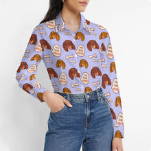 Load image into Gallery viewer, Live Love Woof Dachshunds Women&#39;s Shirt-Apparel-Apparel,Dachshund,Dog Mom Gifts,Shirt-6